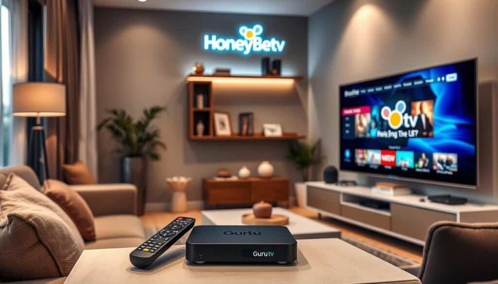 Guru IPTV setup equipment