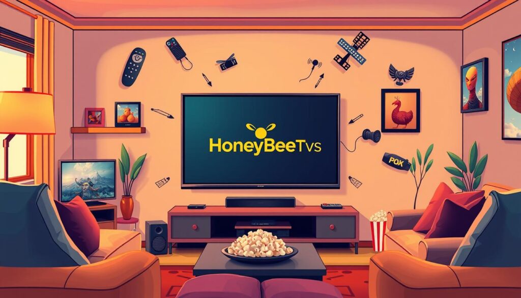 Honey Bee IPTV Service Overview