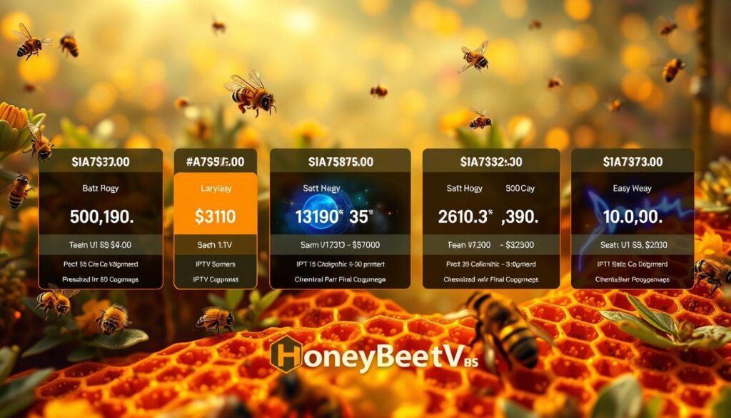 Honey Bee IPTV Subscription Plans