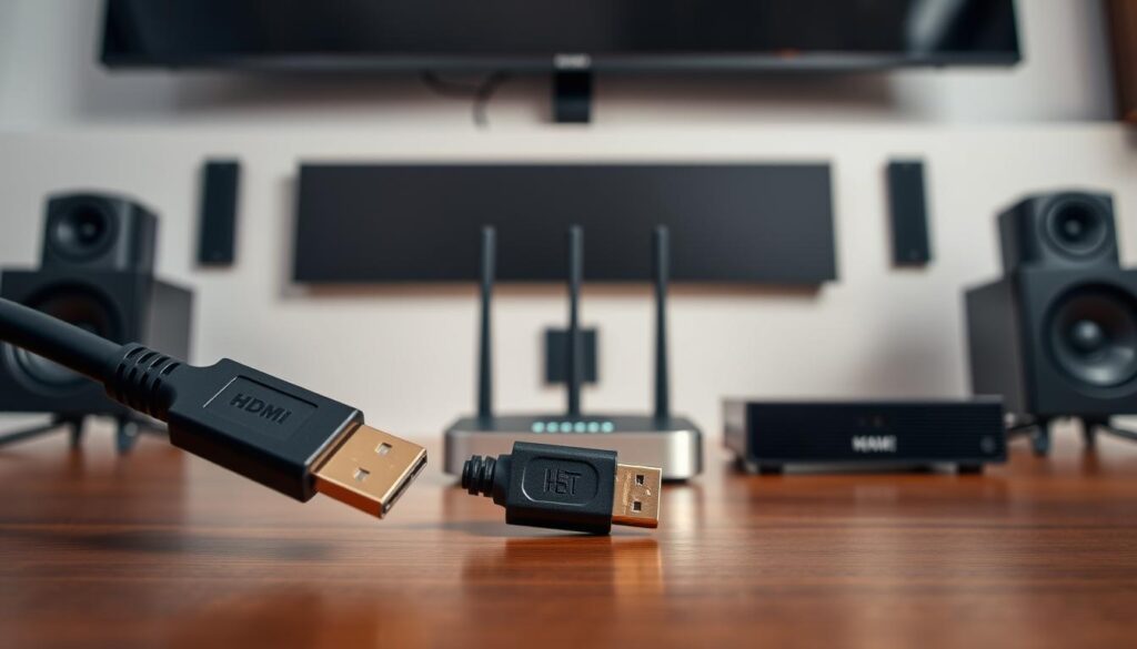 HDMI input and streaming setup