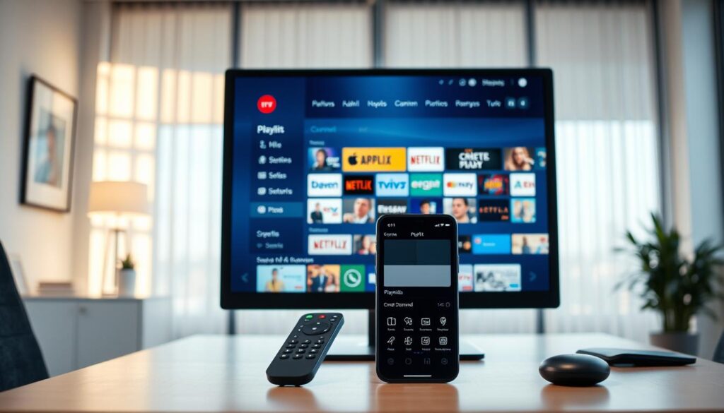 IPTV playlist features