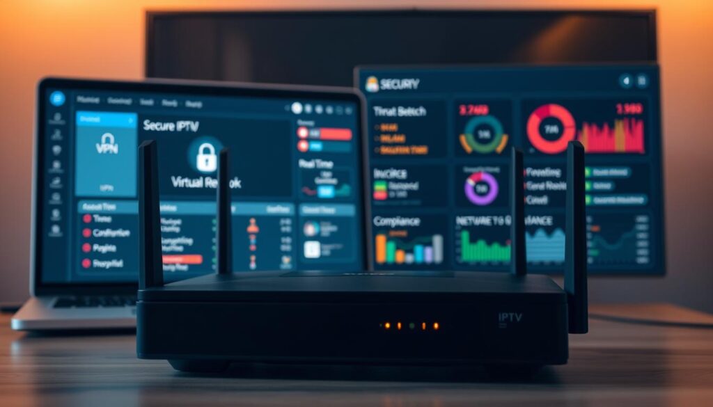 Secure IPTV streaming