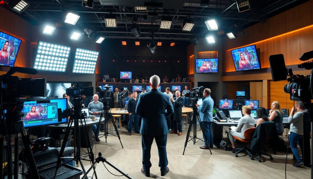 Studio 3 LIVE behind the scenes