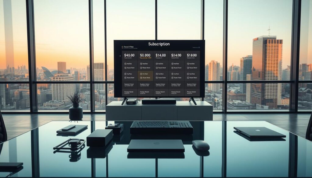 competitive pricing and subscription plans