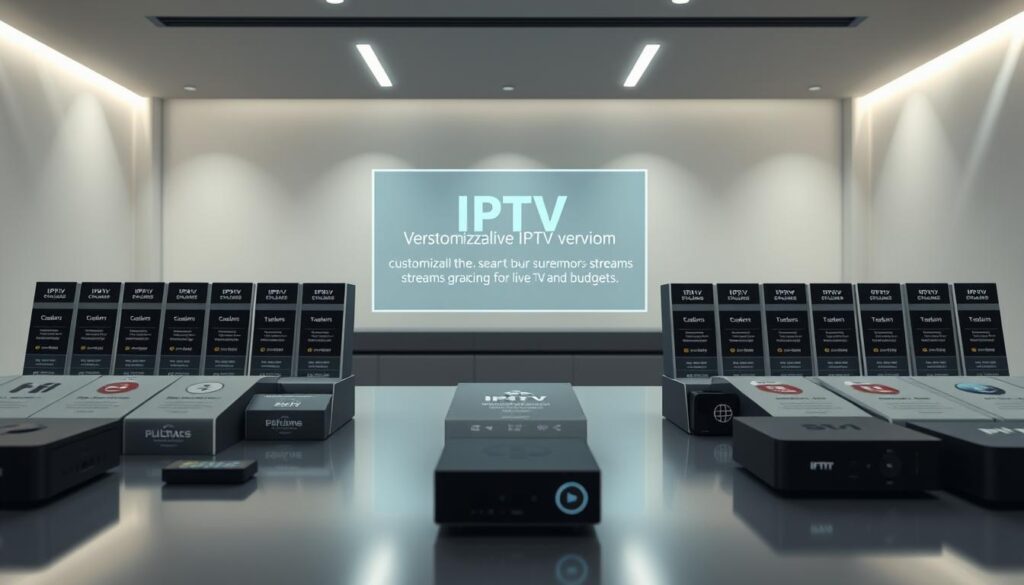 customizable IPTV plans