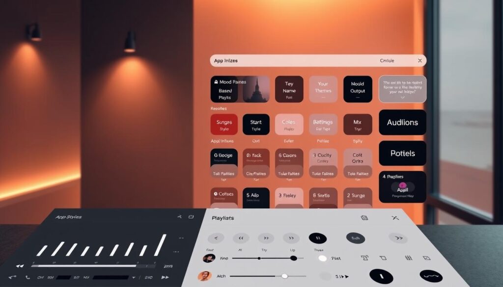 customization options for media app