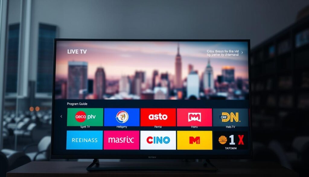 electronic program guide and catch-up TV