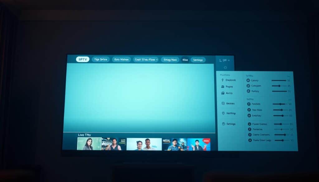 iptv smarters interface