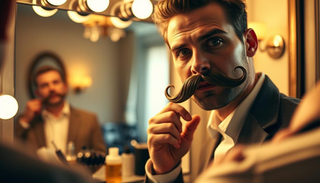 maintaining mustache