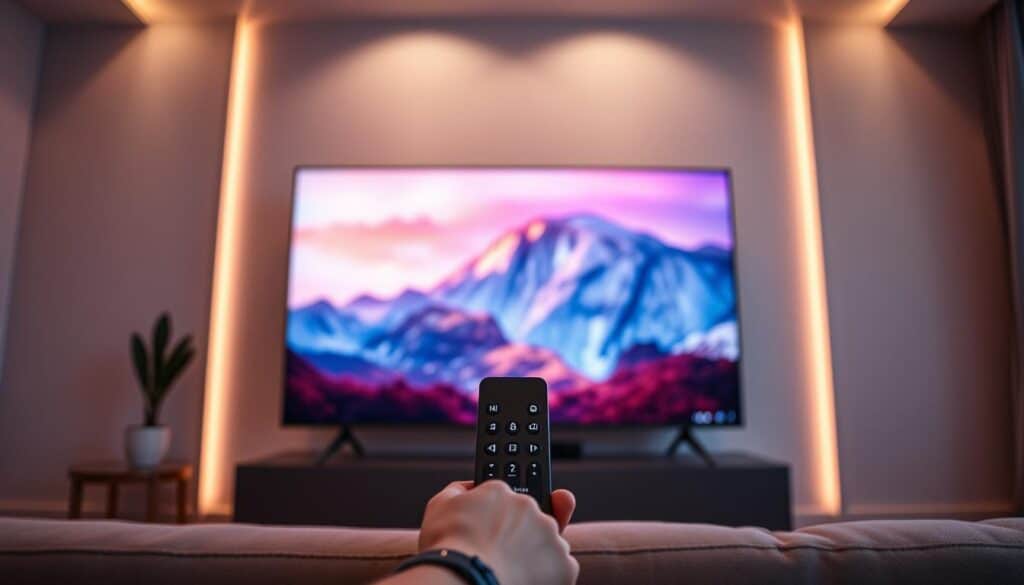 modern IPTV interface