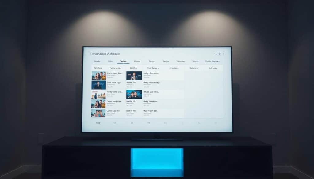 personalized viewing guide