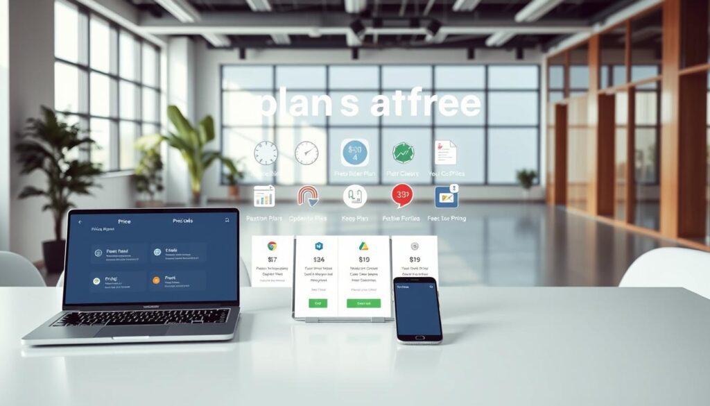 pricing plans and free trials