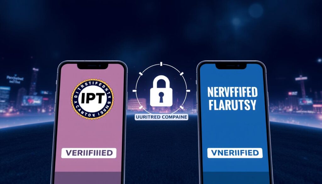 verified versus unverified IPTV services